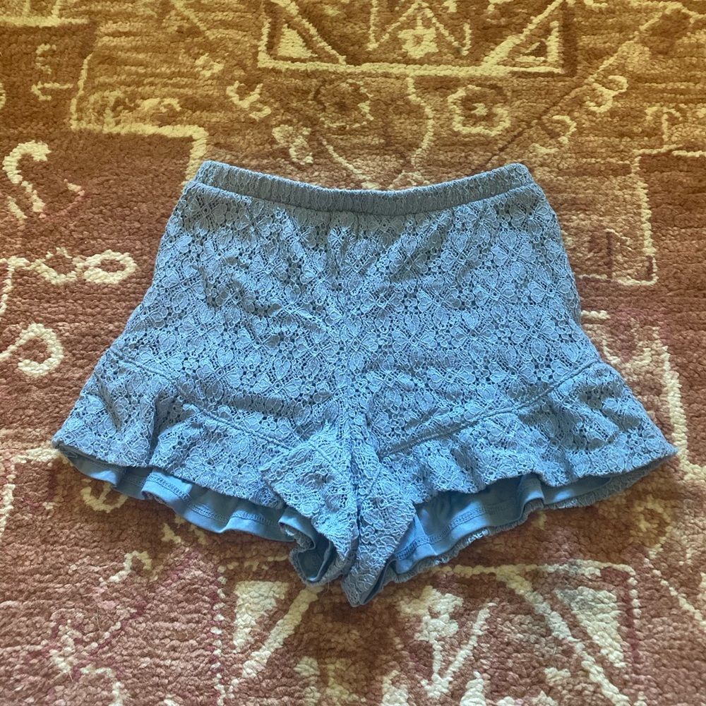 loose compfy blue shorts💙